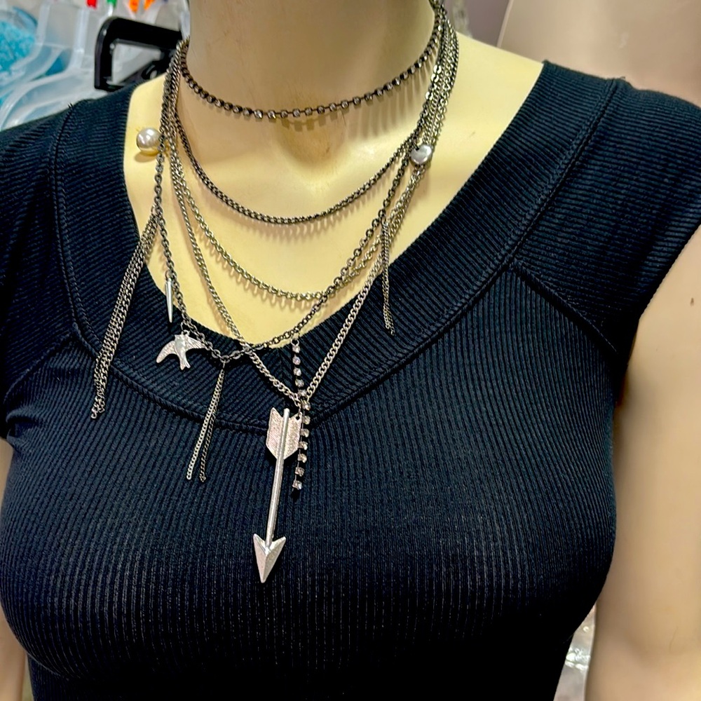 Multilayer Necklace - Picture 6 of 6